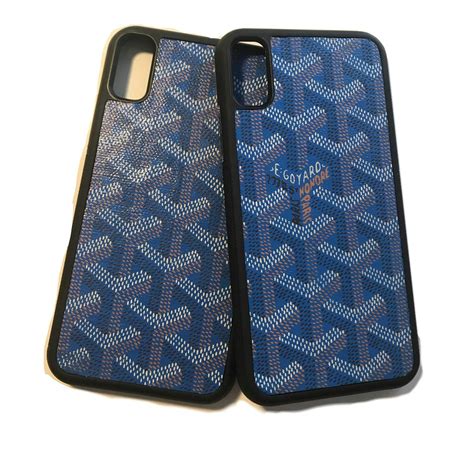 goyard iphone x case leather|goyard interior accessories.